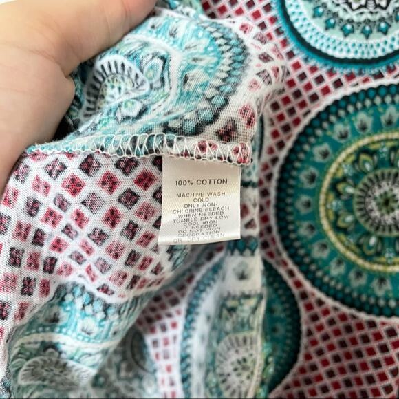 Loft Bright Printed Medallion Tank - Picture 3 of 4